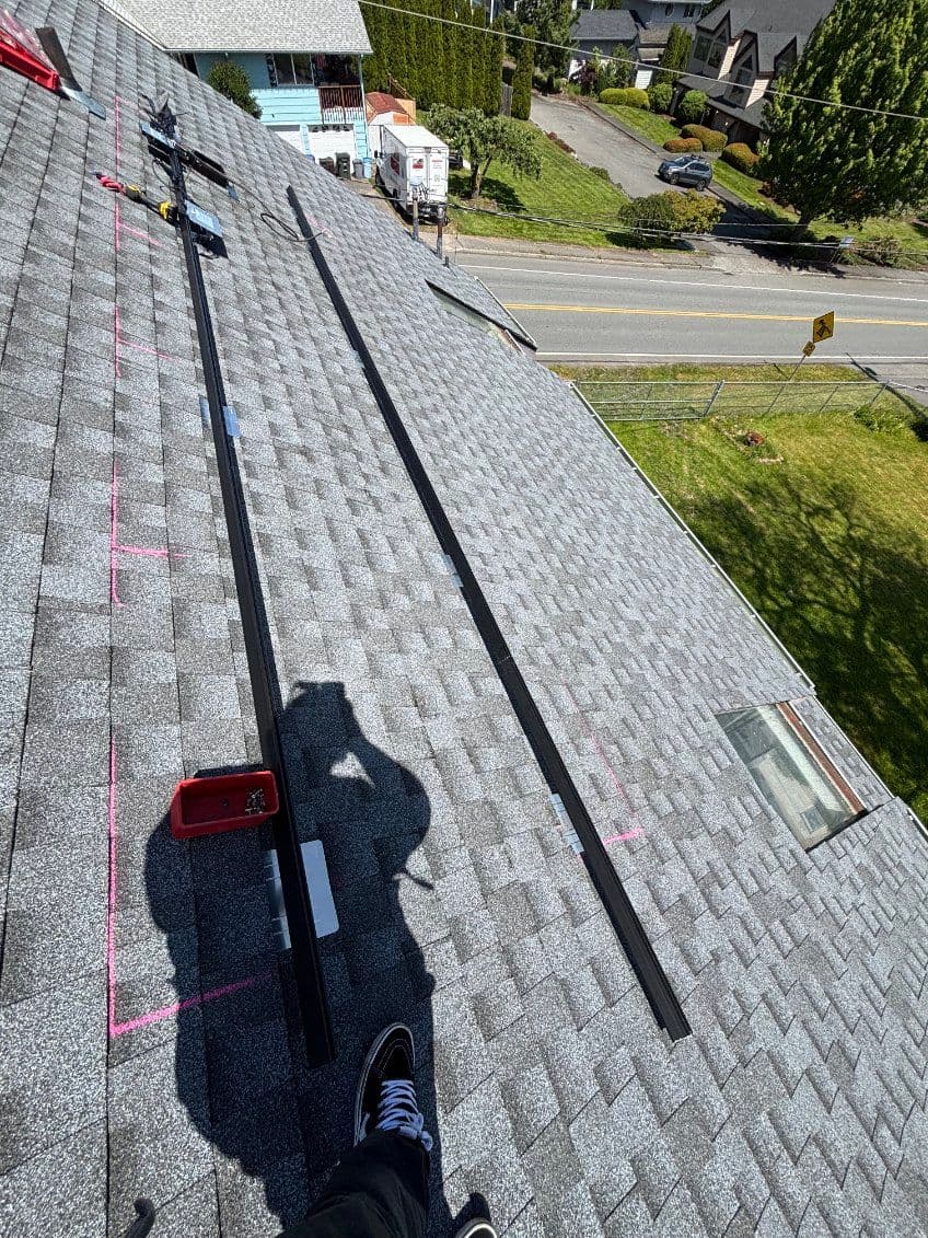 Innovative Solar Panel Installation in Edmonds WA image
